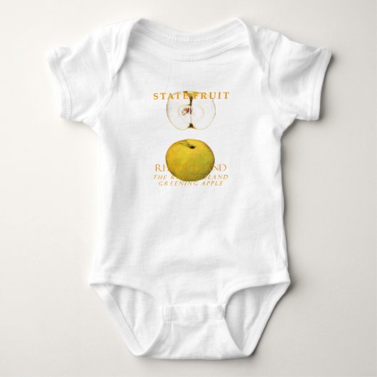 Rhode Island Territory Fruit De Rhode Island Romper (Voorkant)