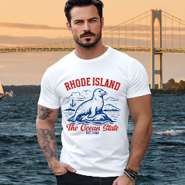 Rhode Island the Ocean State T-shirt