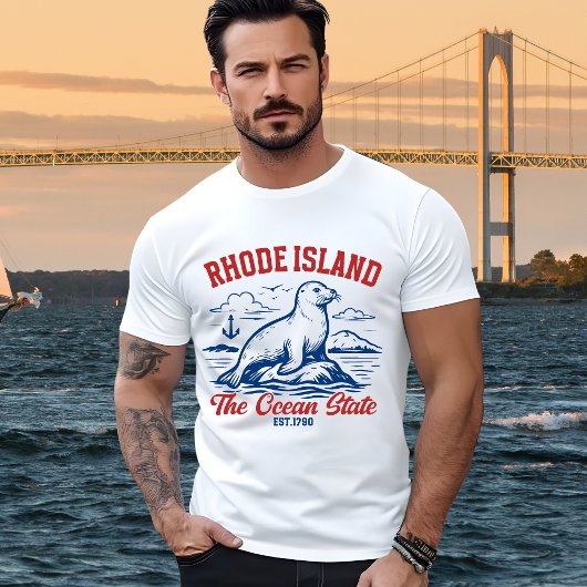 Rhode Island the Ocean State T-shirt