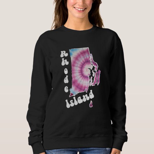 Rhode Island Tie Dye Trui (Voorkant)
