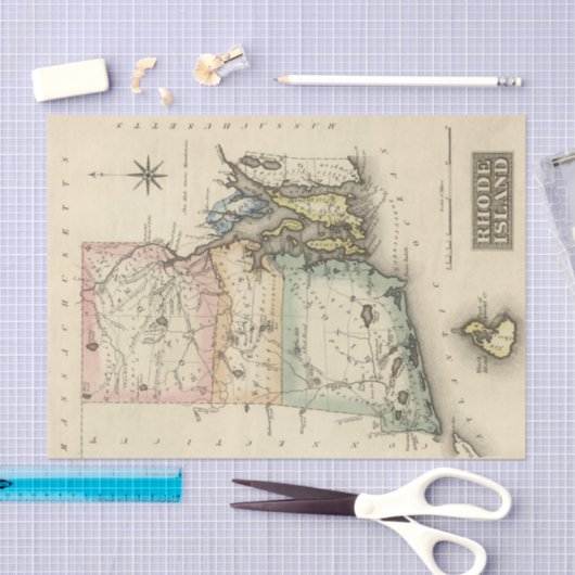 Rhode Island Tissuepapier (Craft)