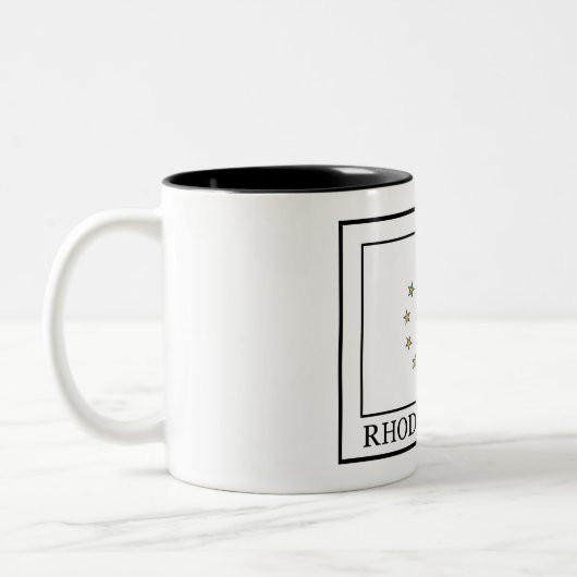 Rhode Island Tweekleurige Koffiemok (Links)