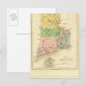 Rhode Island US Briefkaart (Voorkant / Achterkant)