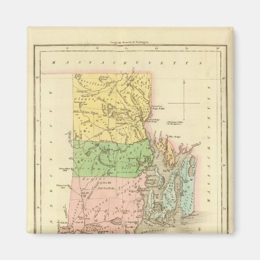 Rhode Island US Magneet (Voorkant)