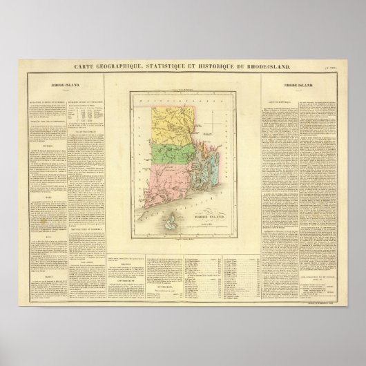 Rhode Island US Poster (Voorkant)