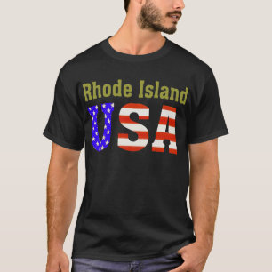 Rhode Island USA. T-shirt