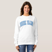 Rhode Island  Varsity College Style Sweatsh Trui (Voorkant volledig)