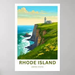 Rhode Island Verenigde Staten Reisprint Poster