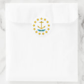 Rhode Island, Verenigde Staten Ronde Sticker (Tas)
