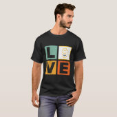 Rhode Island Vlag Liefde Rhode Island T-shirt (Voorkant volledig)