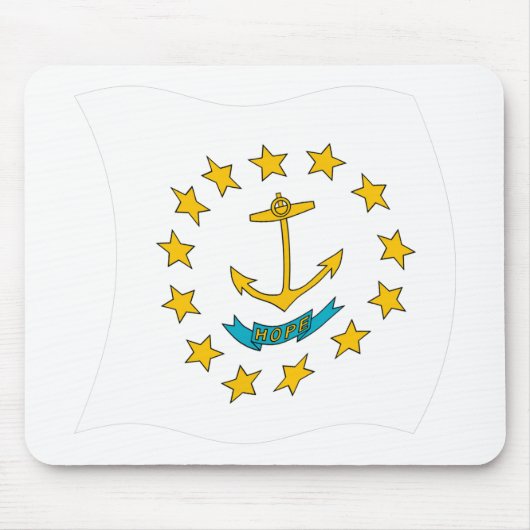 Rhode Island Vlag Muismat (Voorkant)