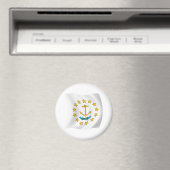 Rhode Island Vlagmagneet Magneet (Insitu (Vaatwasser))