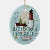 Rhode Island Vuurtoren Ornament (Rechts)