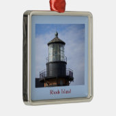 Rhode Island Vuurtoren Ornament (Rechts)