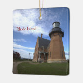 Rhode Island Vuurtoren Ornament (Links)