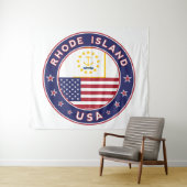 Rhode Island Wandkleed (In Situ (horizontaal))
