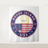 Rhode Island Wandkleed (Voorkant)