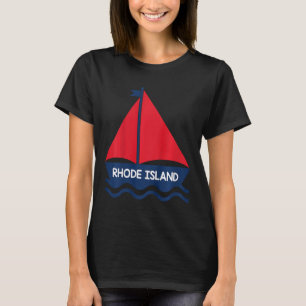 Rhode Island Zeilboot Jongens Meisjes Peuter  T-shirt