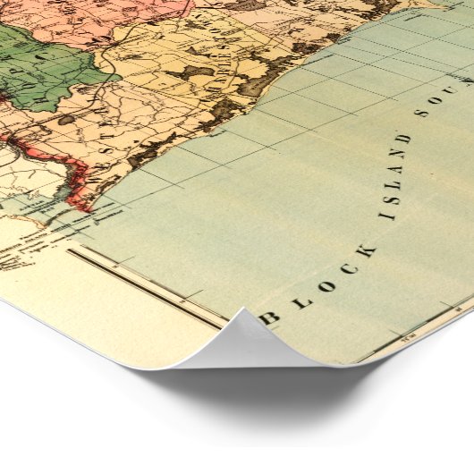 Rhode IslandPanoramaRhode Island Poster (Hoek)