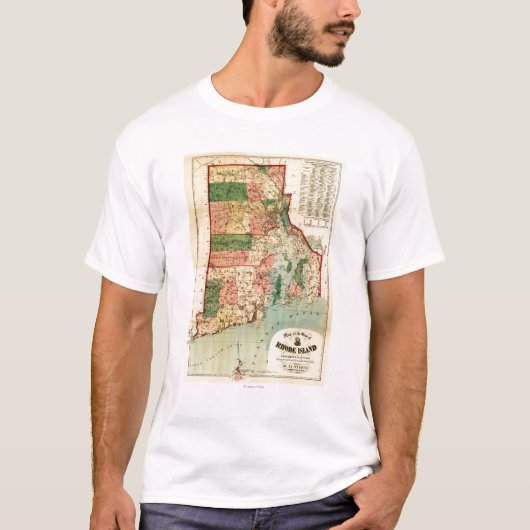 Rhode IslandPanoramaRhode Island T-shirt (Voorkant)