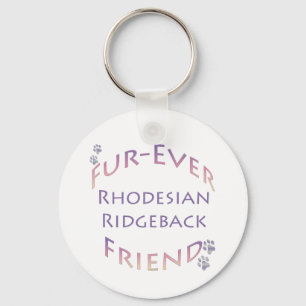 Rhodeisan Ridgeback Fur-ever Friend Sleutelhanger