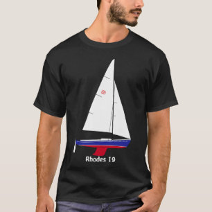 Rhodes 19 Zeilboot T-shirt
