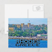 Rhodes Briefkaart (Voorkant / Achterkant)