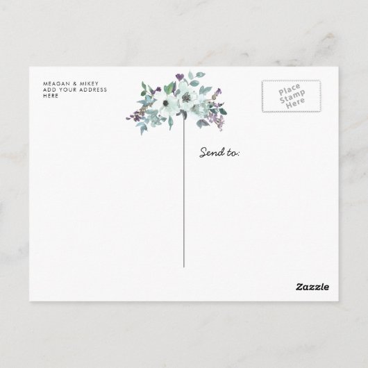 Rhodes Griekenland zomer sparen datum Briefkaart (Achterkant)