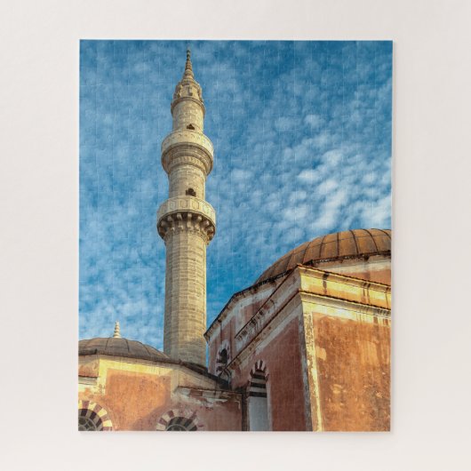 Rhodes Old Town Mosque Legpuzzel (Verticaal)