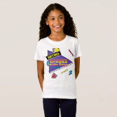Rhodes Pride Dagen 2024 Retro Rhodes T-shirt (Voorkant volledig)