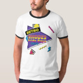 Rhodes Pride Dagen 2024 Retro Rhodes T-shirt (Voorkant)
