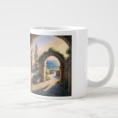 Rhodes Reverie: Sunset Archway charme Grote Koffiekop (Rechts)