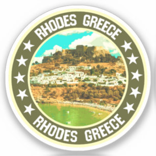Rhodes Sticker