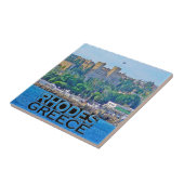 Rhodes Tegeltje (Zijkant)