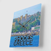 Rhodes Vierkante Klok (Hoek)