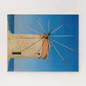 Rhodes Windmill Jigzaag Legpuzzel (Horizontaal)