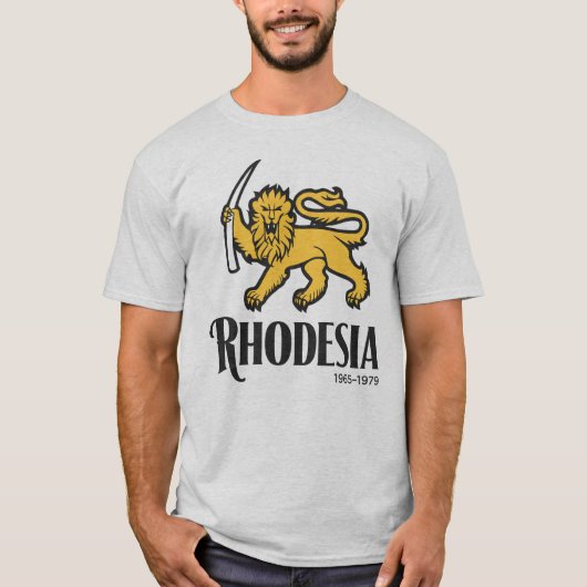 Rhodesia 1965-1979 t-shirt (Voorkant)