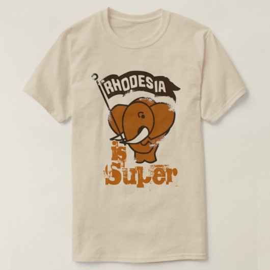 RHODESIA 1965 T-SHIRT (Design voorkant)