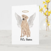 Rhodesiaans Beleggingssympathie Memorial Kaart (Gele Bloem)