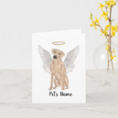 Rhodesiaans Beleggingssympathie Memorial Kaart (Gele Bloem)