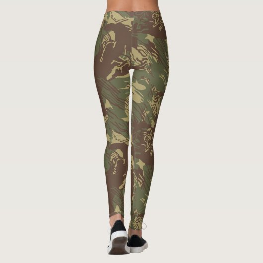 Rhodesiaanse CAMO Leggings vrouwen (Achterkant)