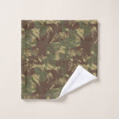 Rhodesiaanse Penseelstreek CAMO Bad Handdoek (Wasdoekje)