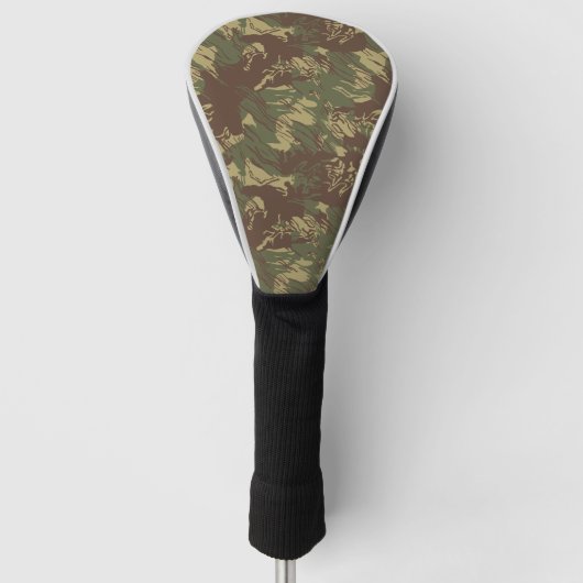 Rhodesiaanse Penseelstreek CAMO Golfheadcover (Voorkant)