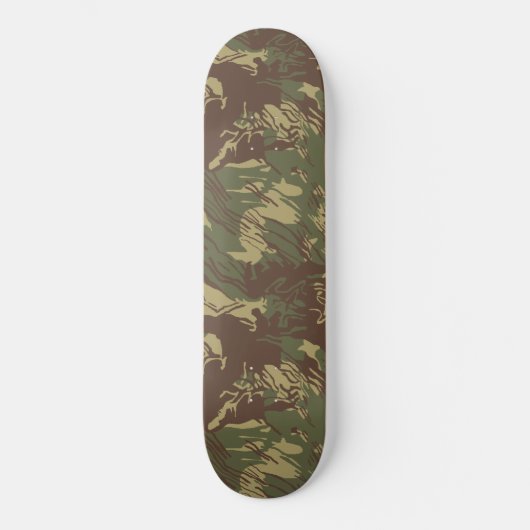 Rhodesiaanse Penseelstreek CAMO Persoonlijk Skateboard (Voorkant)