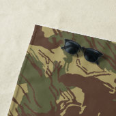 Rhodesiaanse Penseelstreek CAMO Strandlaken (In situ)