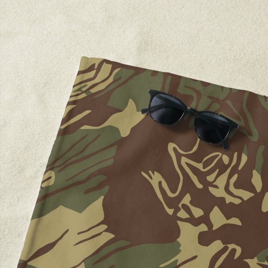 Rhodesian Brushstroke CAMO Strandlaken (In situ)