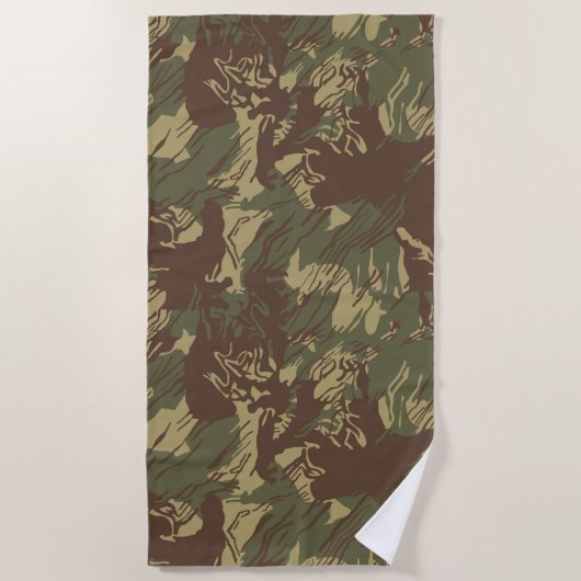 Rhodesian Brushstroke CAMO Strandlaken (Voorkant)