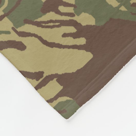 Rhodesian CAMO Fleece Blanket Deken (Hoek)
