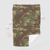 Rhodesian CAMO Golf Towel Golfhanddoek (Insitu)