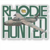 RHODESIAN HUNTER STICKER (Voorkant)